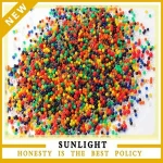 Multi colors crystal mud soil water beads for wedding centerpiece tower vase filler