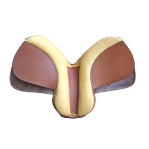 Multi Colour Designer Leather Horse Saddle Pad