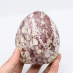 Natural Healing Crystal Crafts Pink Tourmaline Freeform For Gift