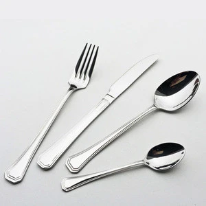 NB095# modern design stainless steel flatware 24pcs set 72pcs set cutlery dinner spoon dinner fork tea spoon dinner knife