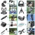 Import Neewer 55-In-1 Sport Camera Accessory Kit for GoPros Hero6, 5 ,4 Session 3+ 4 SJ4000 5000 6000 7000 and Other Outdoor camera from China