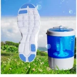 New Arrival High quality Semi- Auto Mini Household Shoe Washing Machine