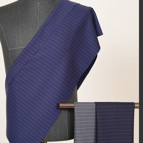 New Arrival 100%Merino Wool Suiting Fabric worsted wool fabric for Tailored suit fabric for man suit