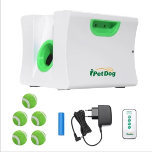 New Arrival Remote Control Automatic Tennis Ball Launcher, Dog Training Device