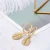 Import New arrival shell jewelry set gold zirconia drop earrings jewelry necklace set for women from China