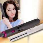new arrival wholesale hair straightening brush electric straightening hairbrush/ceramic hair straightener brush