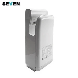 New CE RoHS Automatic Double Jet High Speed Electric ABS Hand Dryer For Bathroom