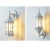 Import New Chinese style solar European style outdoor creative waterproof led wall lamp retro corridor aisle courtyard glass wall lamp from China