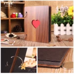 New creative customizable handmade wooden DIY souvenir photo album