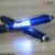 Import New creative design LED light touch pen laser ballpoint pen with stylus metal clip for promotional plastic ballpoint pen factory from China
