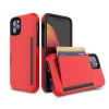 NEW Custom design mobile phone accessories 2 in 1 kickstand case card holder case for iPhone/Samsung/Huawei