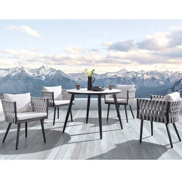 New Design Patio Outdoor Chairs Garden Dining
