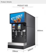 New fashion espresso coffee vending machine two tastes beverage vending machine