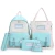 Import New Fashion simple high-capacity backpack Canvas leisure school bag sets 4 piece from China