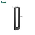 New LED Bollard Lawn Light Aluminum Square IP65 Waterproof Modern Simple Decorative Lighting Outdoor Garden Yard Landscape Lamp