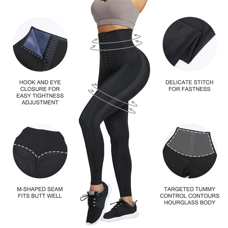 New Listing Waist Belt And Leggings Abdominal Tummy Control Butt Lifter Waist Trianer Neoprene Pants