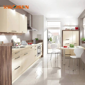 New model modular aluminium kitchen cabinet on sale