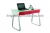 Import New Modern Design White painting glass Office Desk from China