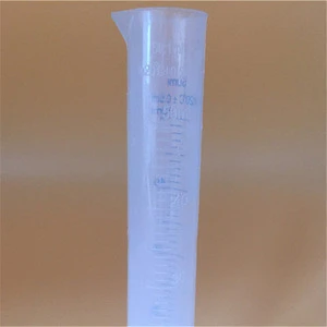 new product disposable laboratory plastic measuring cylinder