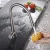 Import New products Single Handle Single Lever Pull Down Sprayer Spring Bar Sink pull out kitchen faucet from China