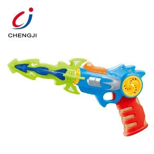 New products toy kids electric plastic flashing light sounds weapons space gun