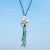 Import New Style Handmade DIY Cotton Rope Retro Ethnic Rope Wooden Bead Braided Tassels Shell Daisy Necklace Pendant from China