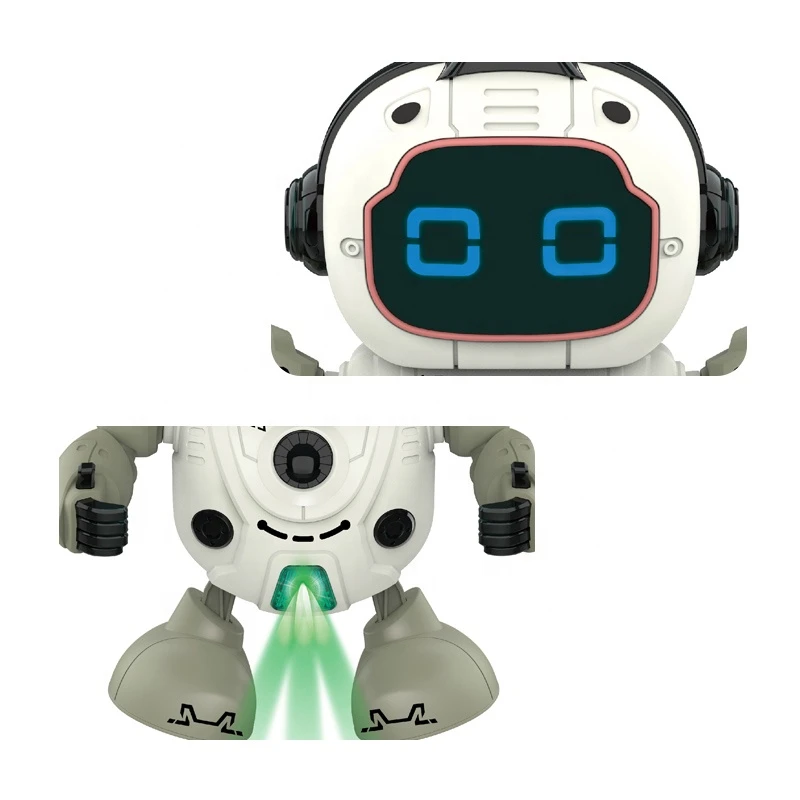 Newly Item Battery Operated intelligent dancing robot toy with music and light
