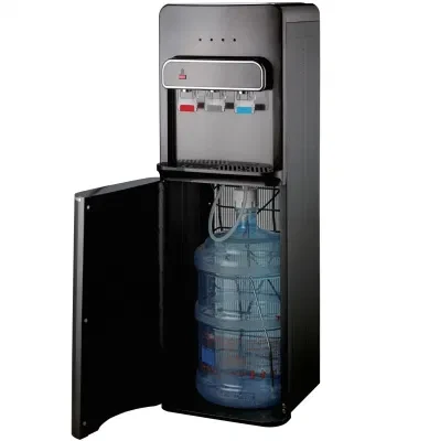NF209 Bottom Loading Compressor Cooling Water Dispenser with 3taps and Child Lock Water Dispenser Hidden Bottle Down Side