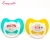 Import Ningbo Longwell Soother Baby Pacifier Silicone Nipple Soft for Infant Sleeping PP Organic Transparent Color Custom Sensory Toys from China