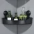 Import No Drilling suction cups shampoo Bathroom Wall Mounted Storage Rack Holder Bathroom vacuum Shower Caddy Corner Shelves from China
