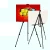 Import No Moq Limited Iron Easel Stand Adjustable Painting Stand from China