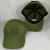 Import OEM service Strapback back Army green100% cotton custom dad hat embroidery from China