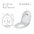 Import One button Quick Release Soft Close hinge Wrap-over Design U shape toilet seat TWTS8108 from China