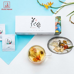 Organic Herbal Tea Drink Benefits Blooming Tea Flower Packaging Bag
