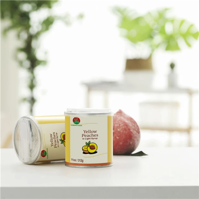 Organic Peach Slice in can