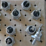 Original and New 59RF80 module stud SCR thyristor