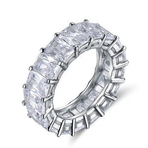 OSDR146 Cubic Zirconia Diamond Eternity Ring For Women Jewelry