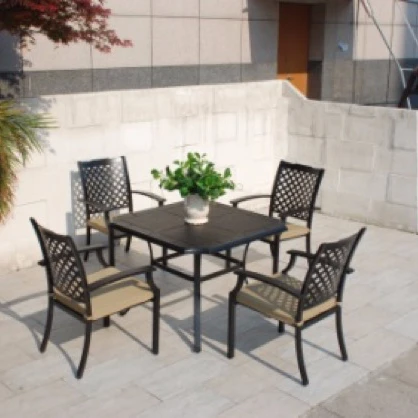 Outdoor Cast aluminum Garden Patio Furniture set