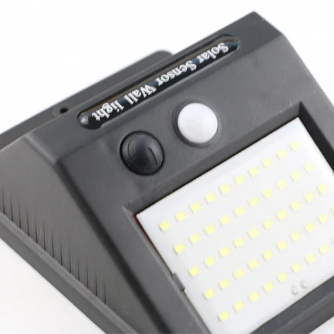 Outdoor lighting Home Security Waterproof 5W ABS COB Led Waterproof Motion Sensor Outside Wall Lamp Solar Garden Lights