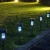 Import Outdoor Stainless Steel Solar Lawn Light Changing Garden Solar Power Lamp for Landscape Path Yard Pathway Lights from China