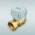 Outdoor water meter with gray box