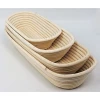 Oval  Bread Proofing Proving Basket Rattan  w/ Liner