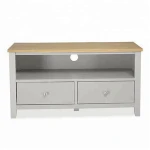 Painting finish 2 drawer 1 spacer tv stand