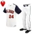 Import paypal accepted  baseball slow pitch fast pitch jersey embroidery patch linned pattern baseball uniform regular fit uniform from Pakistan