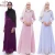 Import Peplum Baju Kurung Malaysia Long Sleeves Muslim Dresses Silk Kaftan Dress Niqab Burqa Islamic Clothing from China