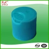perfume bottle top cap plastic disc top lid ribbed closure with many sizes