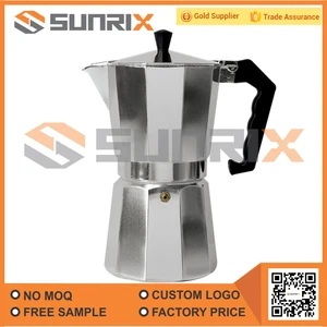 Personalized Mini Durable Aluminum Coffee Maker Pot