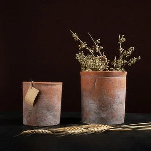 Personalized unique terracotta home decoration pieces garden decorative ceramic flower pots planters