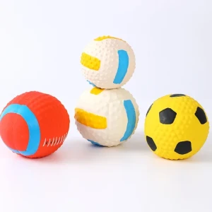 Pet Latex Toys Filled Latex Various Ball Styles Vocal Toys Cleaning Teeth Molar Protection Pet Dog Chew Toys