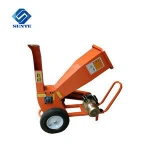 Petrol gas power type chipper shredder machine home use chipper machine
